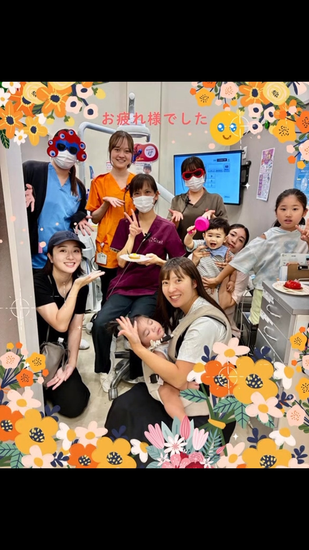 今日は衛生士Sさんの最終出勤日でした